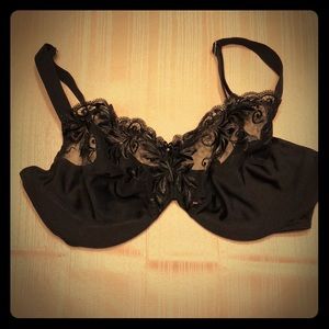 Soma black bra